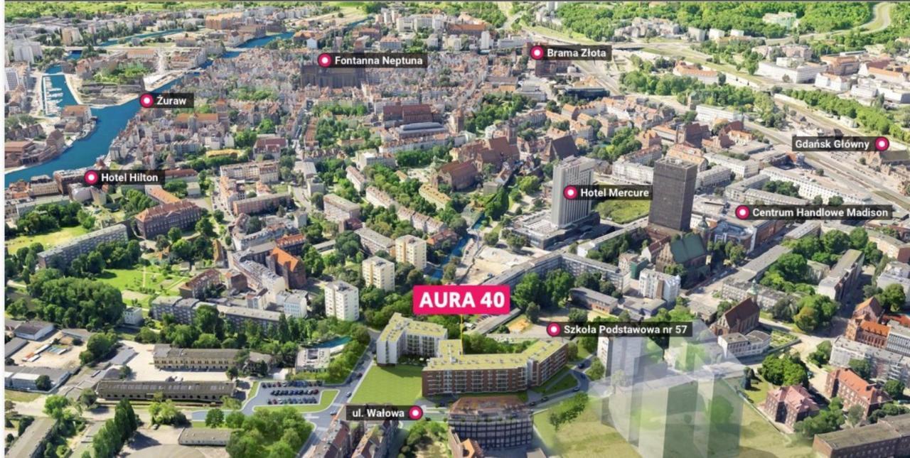 Rent40 Apartamenty Aura Gdansk Old Town Dış mekan fotoğraf