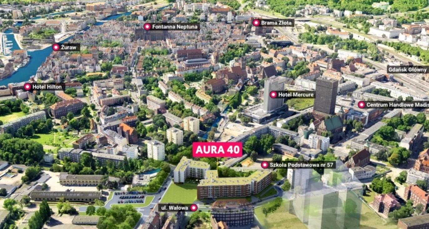 Rent40 Apartamenty Aura Gdansk Old Town Dış mekan fotoğraf